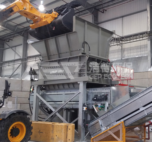 橡膠輪胎破碎項(xiàng)目處理案例