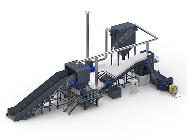 成都市大件垃圾分拆中心，大件垃圾破碎分選生產線為您助力