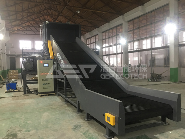 大件垃圾粉碎成套設(shè)備,大件垃圾處置工藝流程方案