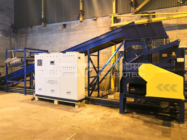 塑料破碎生產線設備，大型塑料破碎生產線