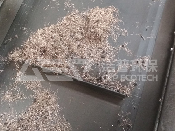 廢舊輪胎破碎裂解生產線，附舊輪胎破碎裂解工藝流程