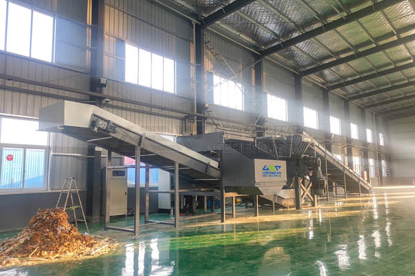 江蘇大件垃圾處理設備，大件垃圾破碎機處置系統案例介紹