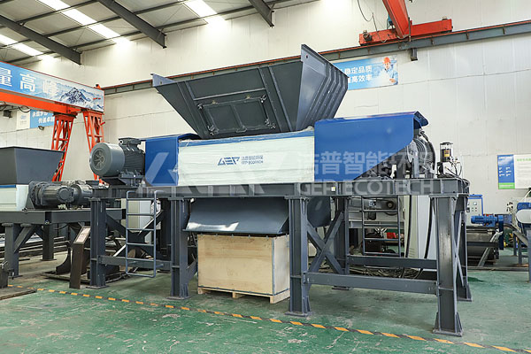 塑料桶雙軸撕碎機(jī)