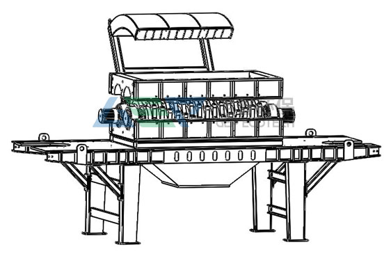 雙軸撕碎機刀具如何正確更換和保養
