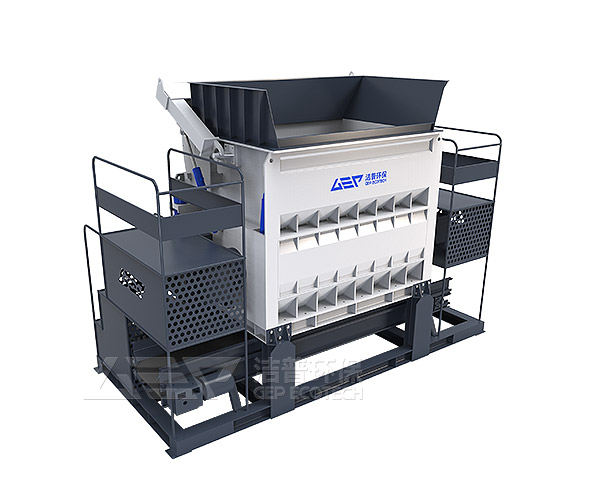 單軸撕碎機原理，推薦大型單軸撕碎機廠家