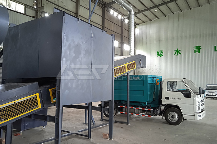 江西大件垃圾(床墊,家具)分揀破碎處置設備項目