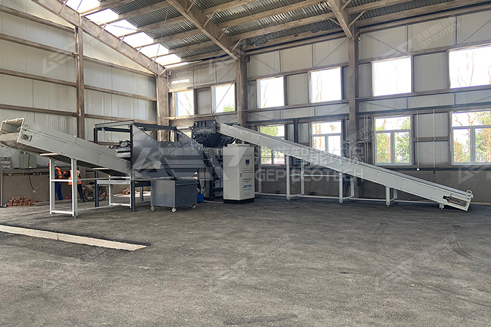 新疆大件垃圾床墊家具破碎預處理站項目