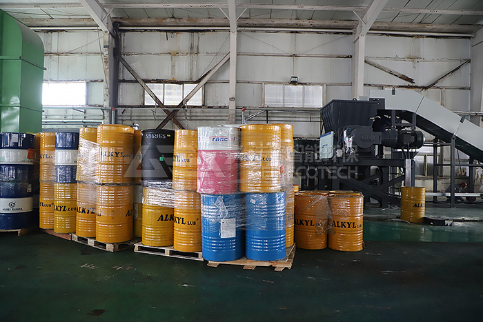 河南危廢鐵桶,化工桶,油桶破碎處置生產線項目