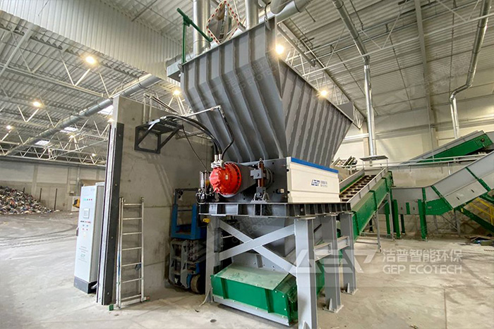 生活垃圾預(yù)破碎處理生產(chǎn)線項目