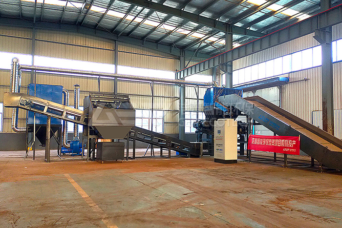 江蘇大件垃圾(家具,床墊,沙發)處置中心生產線項目