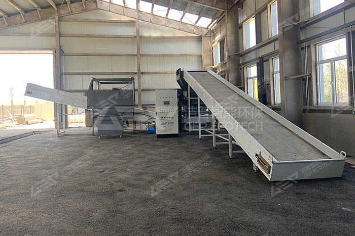 新疆大件垃圾床墊家具破碎預處理站項目