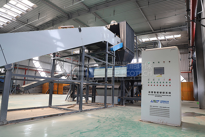 鄭州管城區大件垃圾(床墊,沙發)處置生產線項目