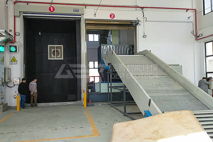 福建垃圾中轉(zhuǎn)站協(xié)同處置大件垃圾(家具,沙發(fā))破碎設(shè)備項目