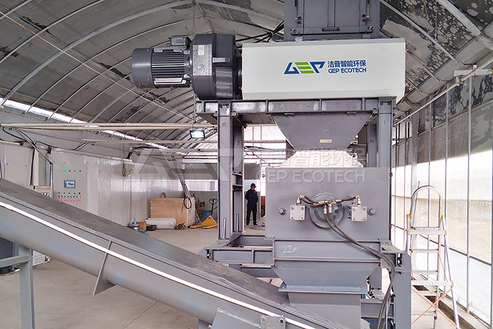 上海廚余垃圾破碎降解處置生產線項目