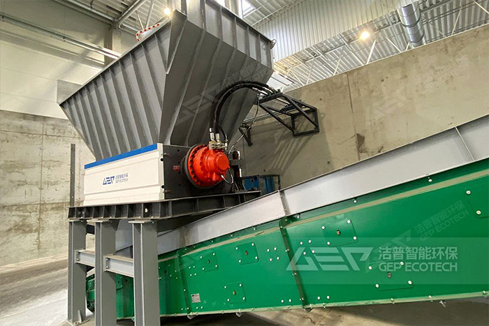 生活垃圾預破碎處理生產線項目