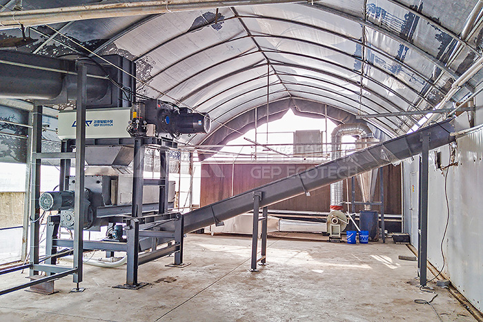 上海廚余垃圾破碎降解處置生產線項目