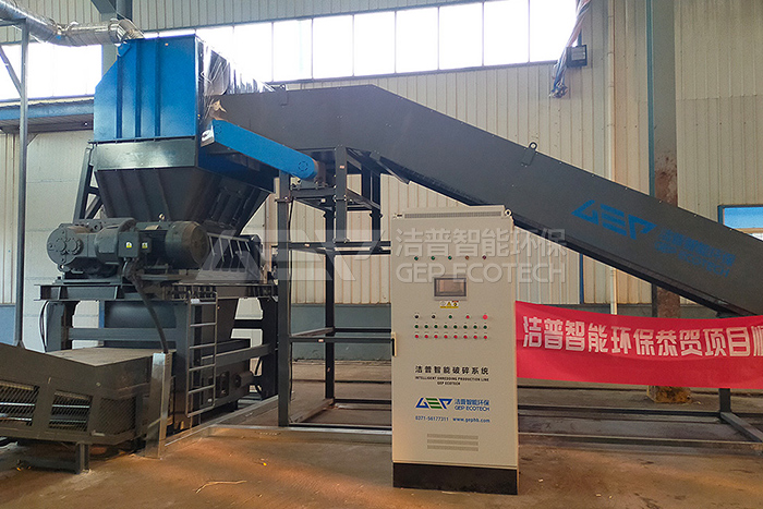 江蘇大件垃圾(家具,床墊,沙發)處置中心生產線項目