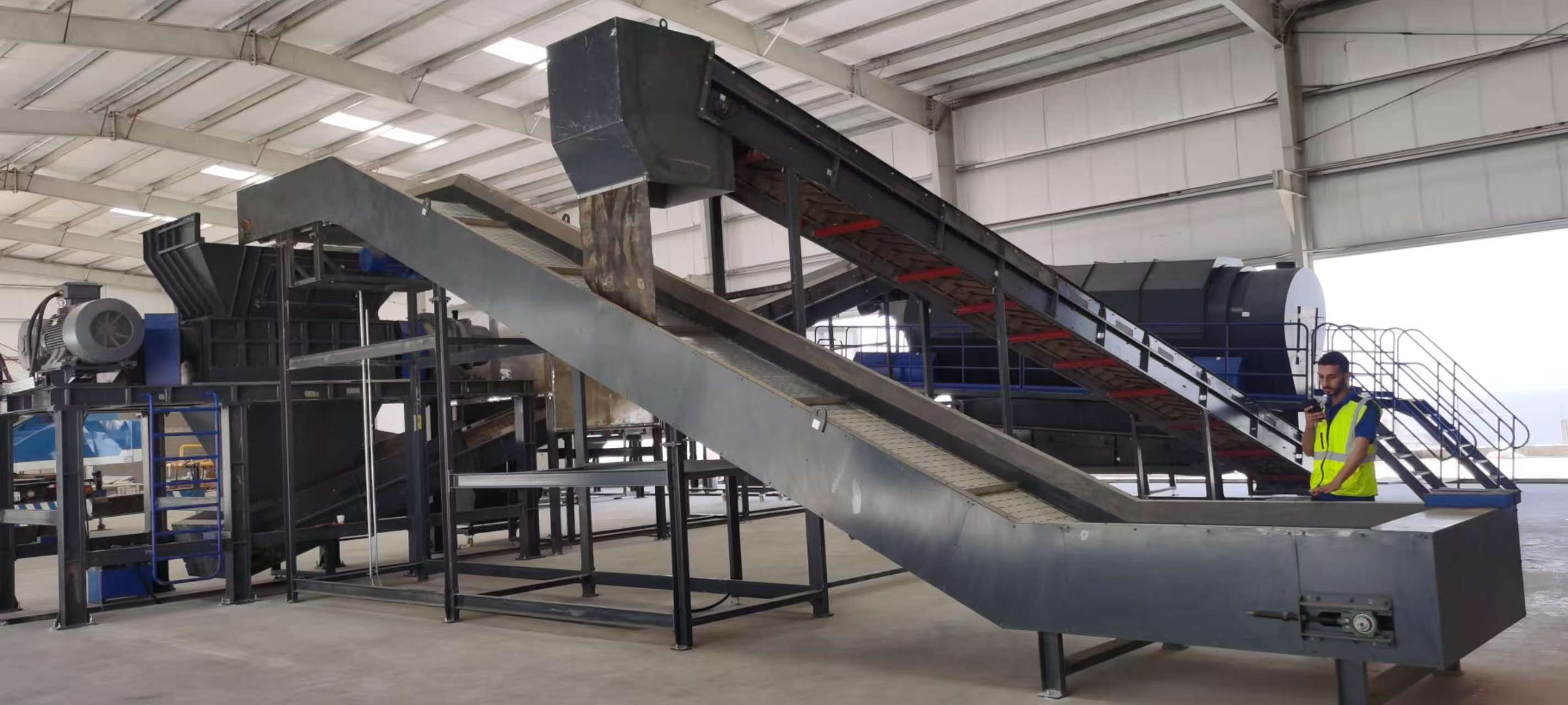 垃圾處理設備現場