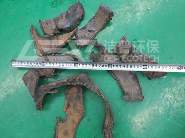 廢舊輪胎破碎裂解生產線，附舊輪胎破碎裂解工藝流程