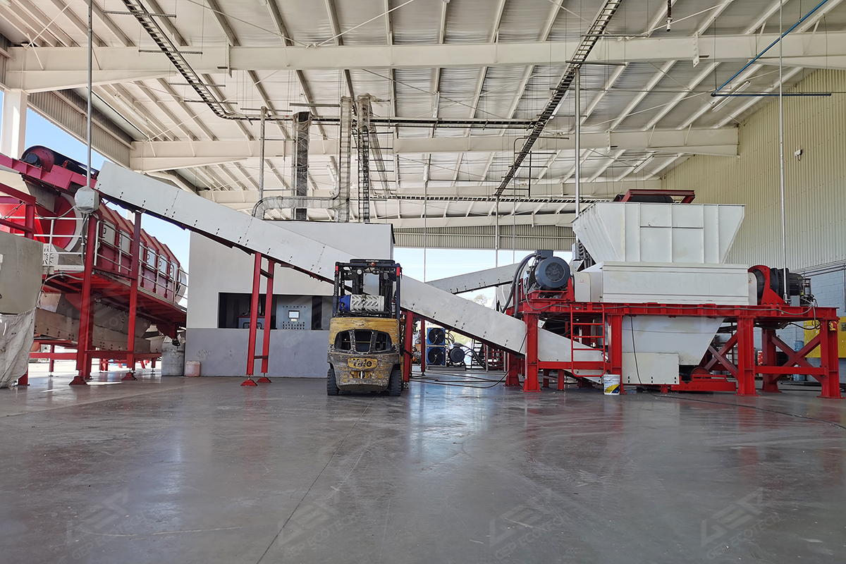 可回收物分選線