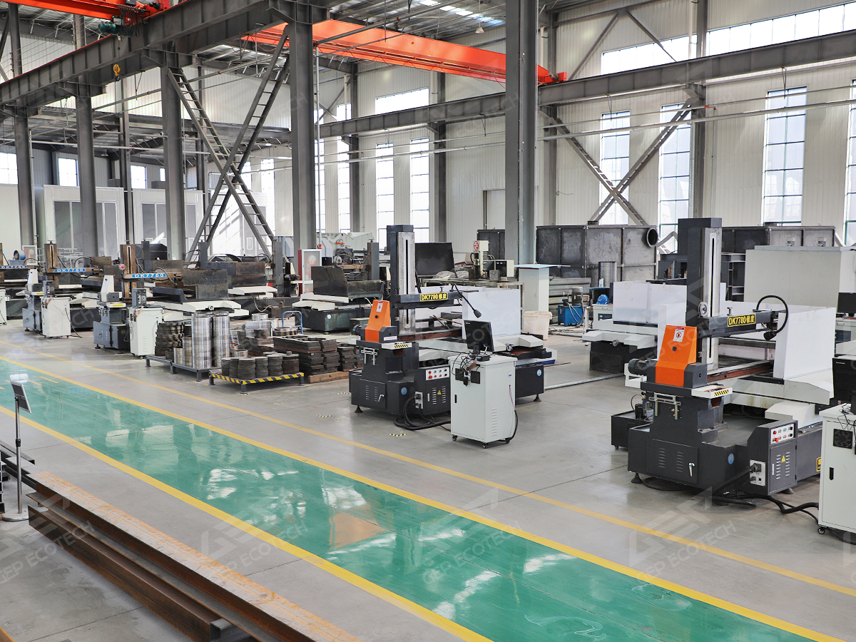 潔普生活垃圾處理設備車間